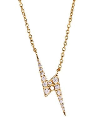 Onewildone Flash Of Brilliance Lightening Bolt Necklace - Metallic