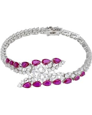 LÁTELITA London Baroness Tennis Bracelet Ruby - Blue