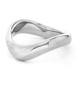 Dinny Hall Wave Ring - White