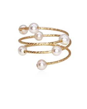 Marquise Swim Ring - Metallic
