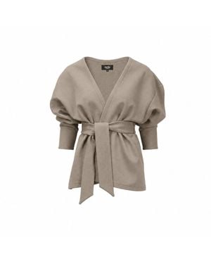 Nola Neutrals Iris Jacket Taupe - Multicolour