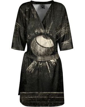 Aloha From Deer Vision Envelope Dress - Black