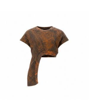 Gao Republic Neutrals Acid Top - Brown