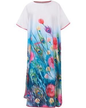 Peraluna Springfield Long Satin Dress - White