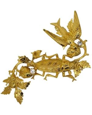 Vickisarge Elsa Brooch - Black