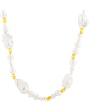 GEM BAZAAR The Margo Necklace - Metallic