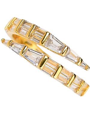 Zynnia Collective Studded Wrap Ring - Metallic