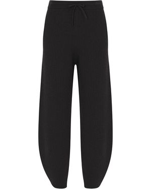 CALLAITE Pure Cashmere Angelina Pants - Black