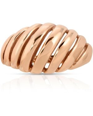 Maya Brenner Etched Paris Ring - Pink