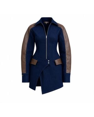 Luroq London Architectural Zip Mini - Blue