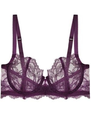 Journelle Anais Low Balconette Bra Violette - Purple