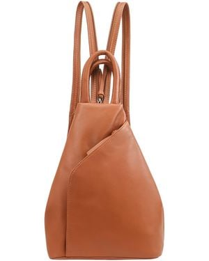 Lloyd Baker Zue Leather Backpack - Brown