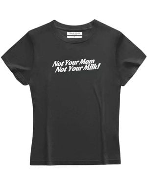Dont Eat the Homies Not Your Milk Baby Tee - Black