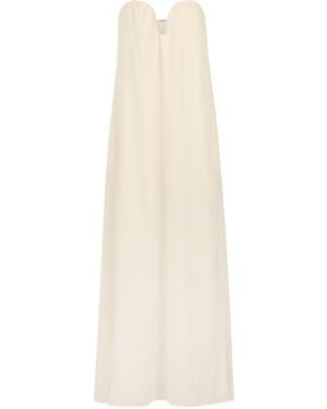 Cavanagh Baker Strapless Hidden Corset Dress - Natural