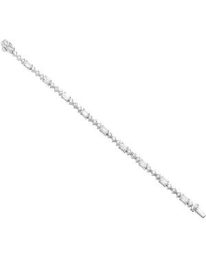 Arte Madrid Gemma Tennis Bracelet - Metallic