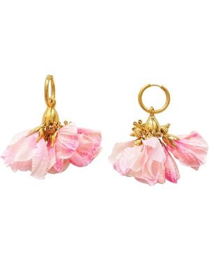 Smilla Brav Earrings Peony - Pink