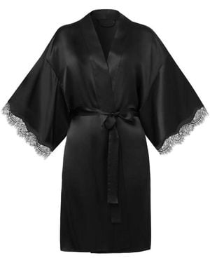 SAINTED SISTERS Scarlett Robe - Black