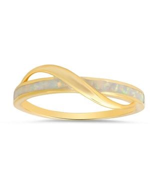 Kylie Harper Opal Wave Ring - Metallic