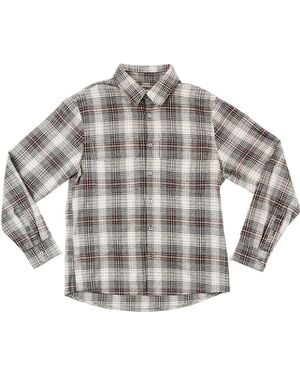 Ariko Summer Softy Plaid Shirt - Metallic