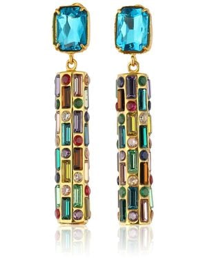 Maison Soula Cher Drop Earrings - Blue