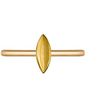 Lee Renee Leaf Ring - Metallic