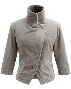 BEIRA Elena Jacket Velvet - Grey