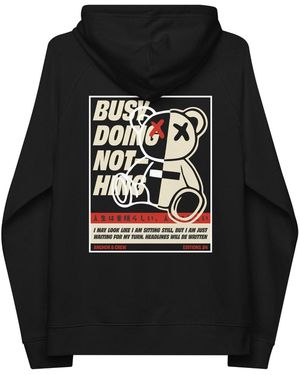 Anchor and Crew Four Busy Doing Nothing Editions Organic Cotton Hoodie - Black