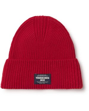 Thinking Mu Wool Amor Beanie - Red