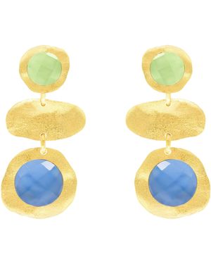 Marcia Moran Seona Earrings - Blue