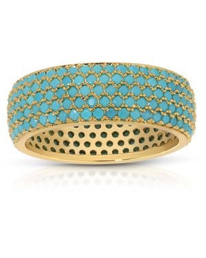 Native Gem Mini Billionaire Ring - Blue
