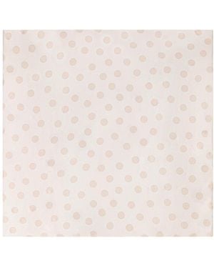 Scarlett Gasque Polka Dot Scarf - Natural