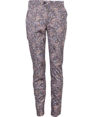 lords of harlech Jack Lux Trippy Paisley Pant - Grey