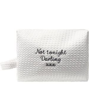 Lilly Loves Not Tonight Darling Wash Bag - Gray