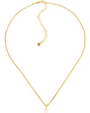 Uchi and Soto Shinju Pearl Necklace - Metallic