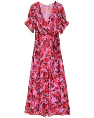 Niza Short-Sleeved T-Shirt With Embroidered Bird Appliqué