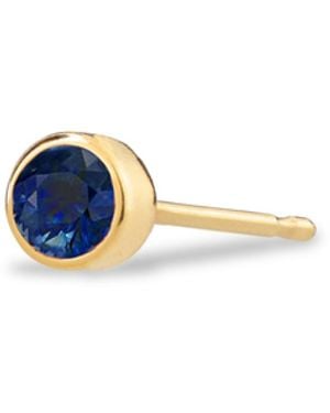 Maya Brenner Birthstone Stud - Blue