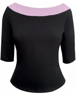 Frock Tales Boating Top - Black