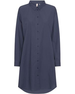GROBUND Netta Shirt Dress - Blue