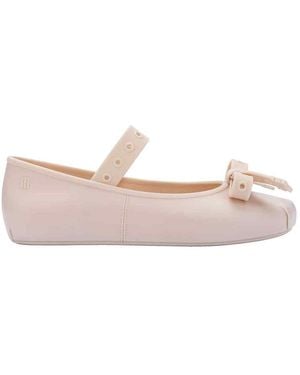 Melissa Neutrals Sophie Crush Ballet Flat - Pink