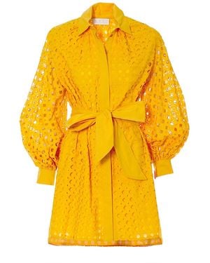 AGGI by HALEWSKI Mona Sunflower Dress - Yellow