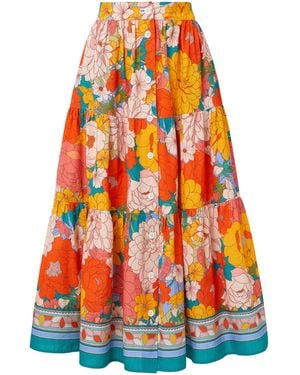 Change of Scenery Joanna Skirt - Orange