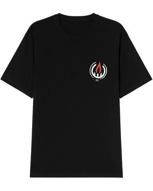 Born in Exile Organic Cotton Graphic T-Shirt - Black