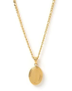 ARMS OF EVE Classic Locket Necklace - Metallic