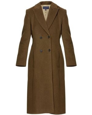 Helen Mcalinden Beryl Soft Umber Coat - Brown