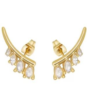 Mg Jewelry Vespera Waterproof Earrings - Metallic