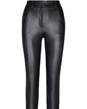 Commando Faux Leather Crop Trouser, Slg67 - Grey