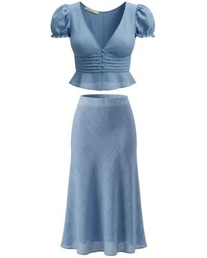 Belsize25 Belair French Ocean Two-Piece Set - Blue
