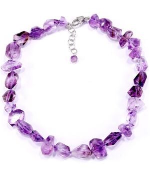 Mineralgems•Studio Ametrine Amethyst Necklace - Purple