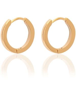 A Weathered Penny Nala Hoops - Metallic