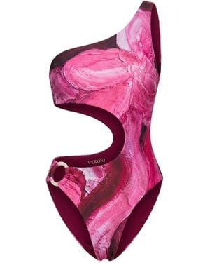 Veroni Swim Petale Fatale One Piece - Pink